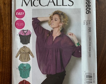 McCall's M6605 Lg/XL Sewing Pattern
