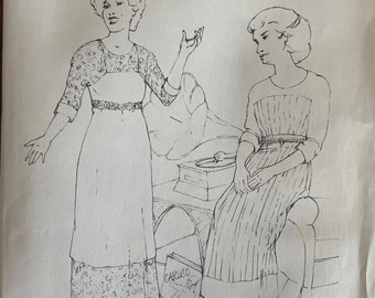 A 1912 Kimono Dress Pattern