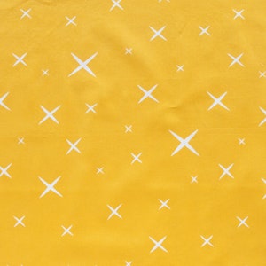 Little Hoshi Mustard Cotton Poplin