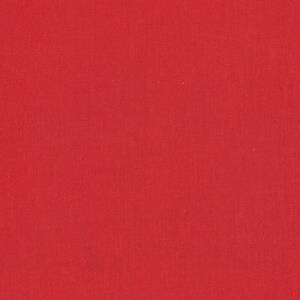 Yarn Dyed Lava Red Organic Cotton