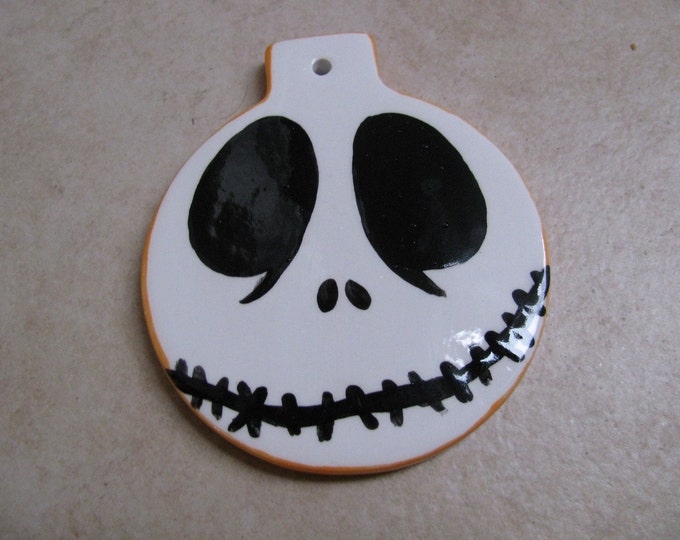 Jack Skellington Christmas Ornament Etsy