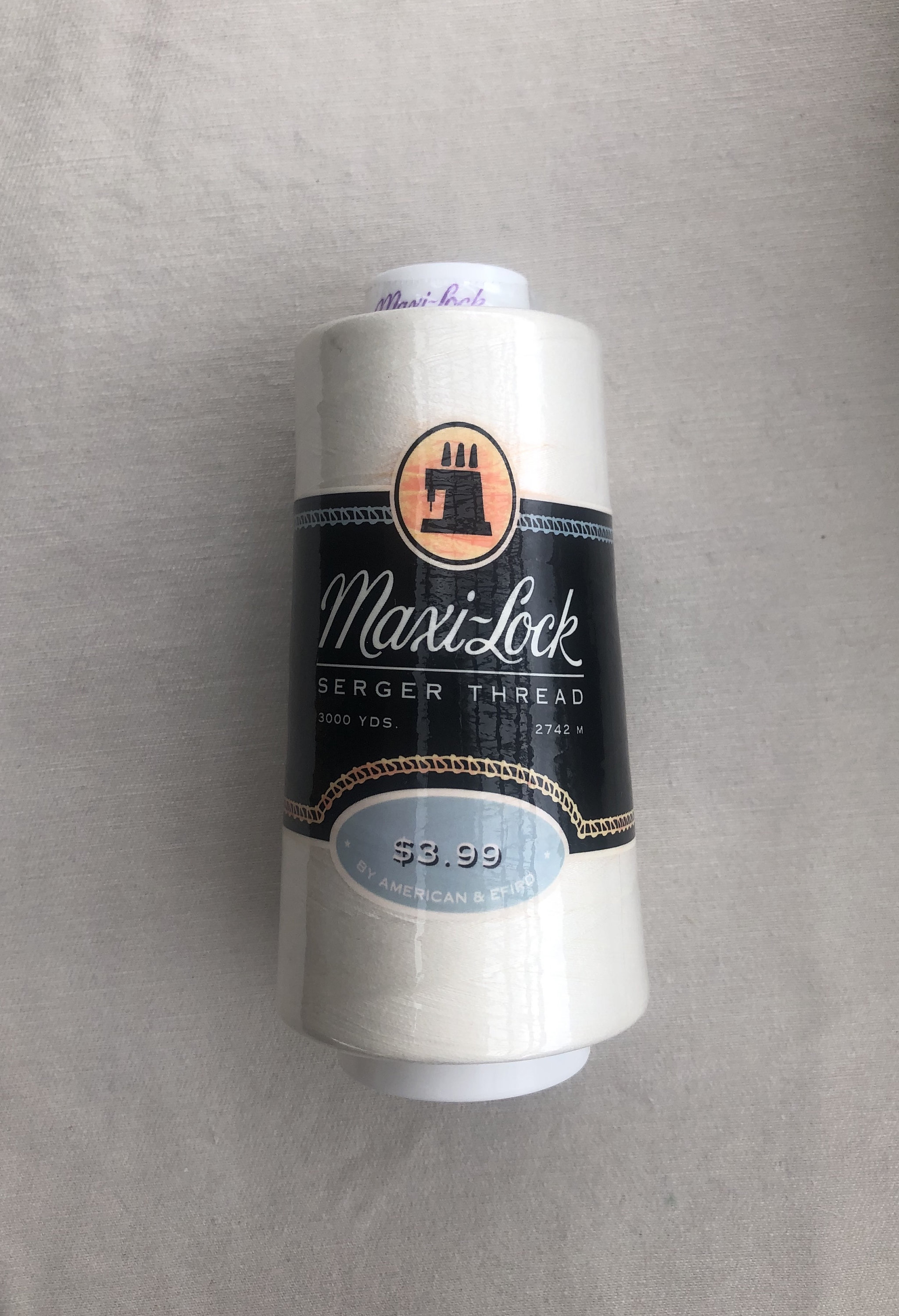 Maxi lock Serger Thread 3000 Yards Etsy UK