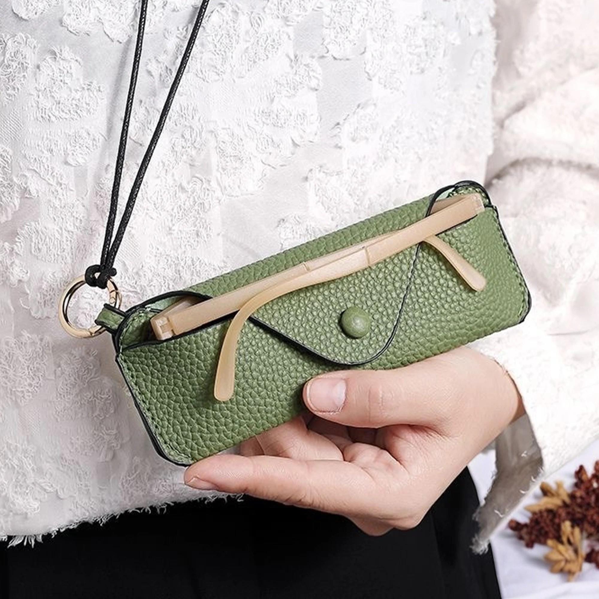 Personalized Glasses Storage Bag, Portable Soft Glasses Case 