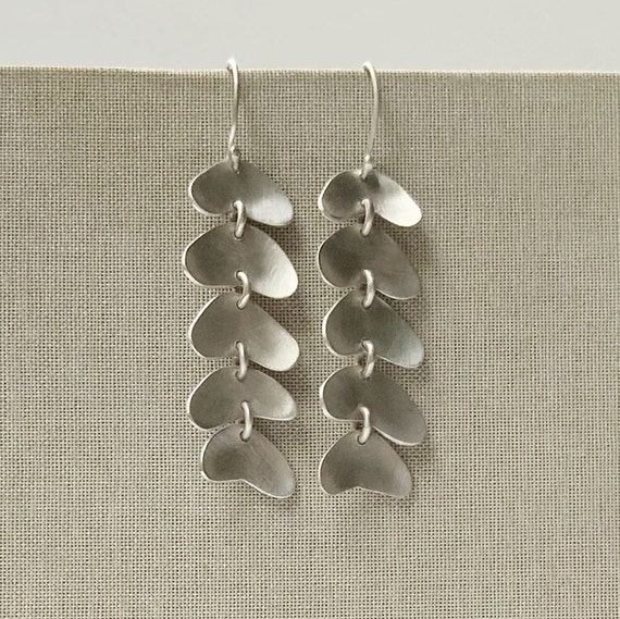 Kuru Sterling Dangling Minimalist Cascade Earrings Cool Earrings