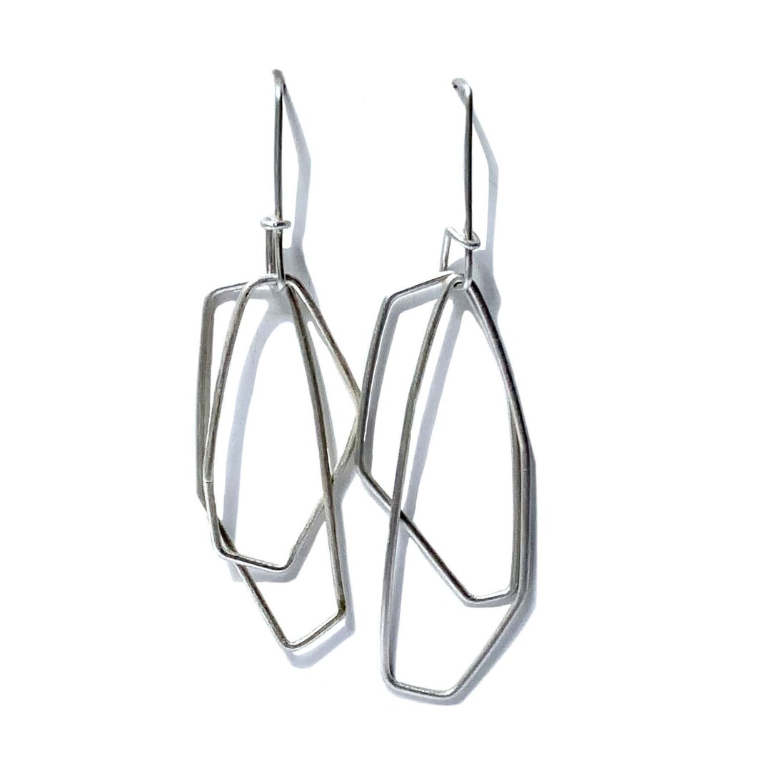 Mismatched Earrings Cute Modern Design Cool Earrings in a Etsy