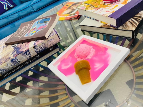 Sweet Treat Resin Art,Handmade Popsicle Art,Colorful Ice Cream Art,Candy Art,Colorful Art, Art,Resin Ice Lolly Art,Colorful Ice Cream Art