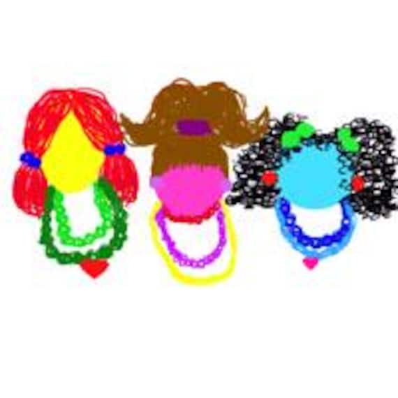 Custom Mini Resin Popsicle Magnets (Set of 4)