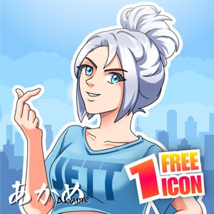 Custom Anime VTuber PFP | Eye-Catching Streamer Profile Icon | Cute & Expressive Avatar for Content Creators image 12