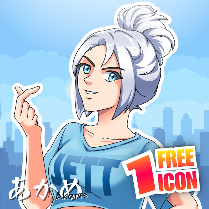 Custom Anime VTuber PFP | Eye-Catching Streamer Profile Icon | Cute & Expressive Avatar for Content Creators image 12
