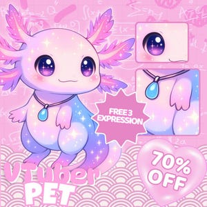 Custom Pet VTuber Model | Vtuber Pet Avatar, Cute animal VTuber, Pet VTuber, Rigged Pet VTuber, vtuber pet commission