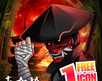 Niestandardowy profil VTubera z anime | Przyciągająca wzrok ikona profilu streamera | Uroczy i wyrazisty awatar dla twórców treści