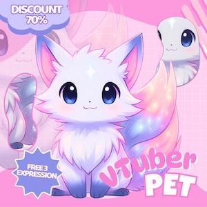 Custom Pet VTuber Model | Vtuber Pet Avatar, Cute animal VTuber, Pet VTuber, Rigged Pet VTuber, vtuber pet commission