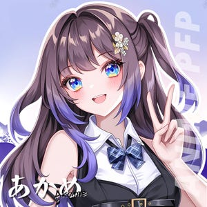 Custom PFP, VTuber pfp, Anime Character Commission, custom Pfp anime, Anime Pfp, discord pfp, Profile Icon, Profile Icon