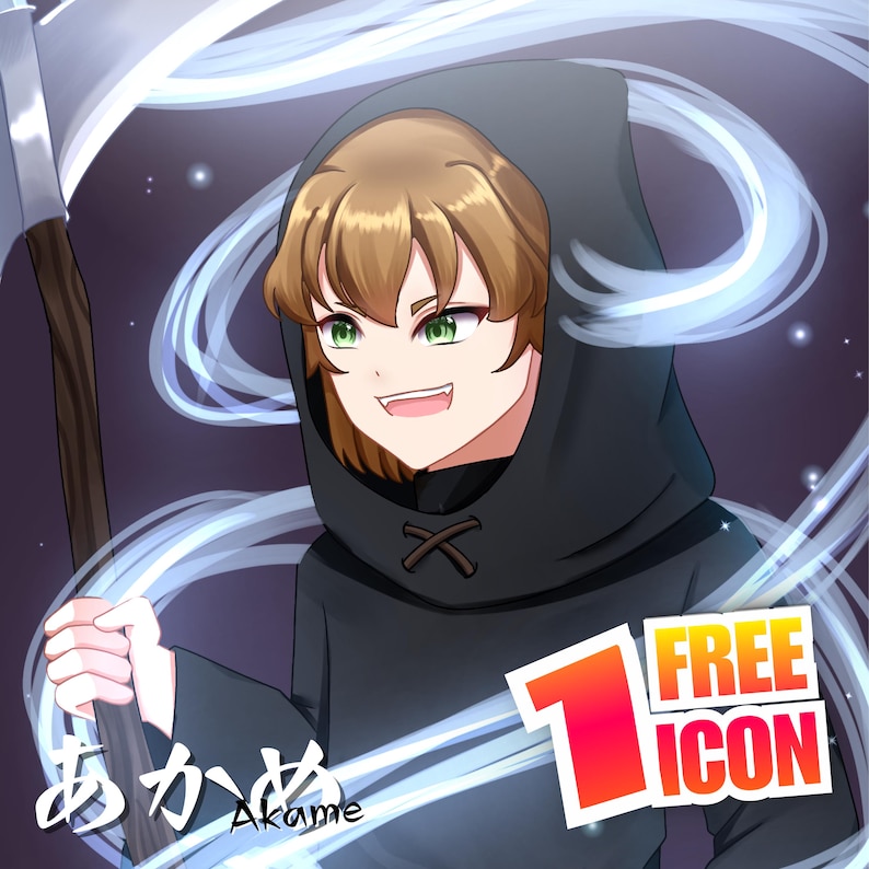 Custom Anime VTuber PFP | Eye-Catching Streamer Profile Icon | Cute & Expressive Avatar for Content Creators image 17