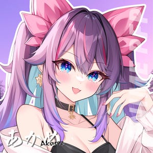 Custom PFP, VTuber pfp, Anime Character Commission, custom Pfp anime, Anime Pfp, discord pfp, Profile Icon, Profile Icon