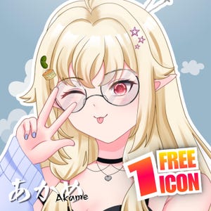 Custom Anime VTuber PFP | Eye-Catching Streamer Profile Icon | Cute & Expressive Avatar for Content Creators image 15