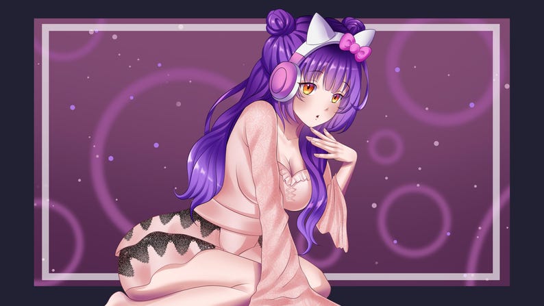 Custom Anime VTuber PFP | Eye-Catching Streamer Profile Icon | Cute & Expressive Avatar for Content Creators image 19