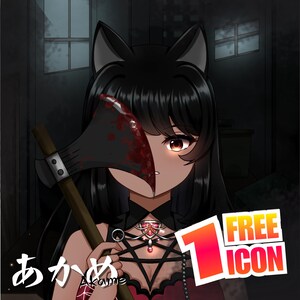 Custom Anime VTuber PFP | Eye-Catching Streamer Profile Icon | Cute & Expressive Avatar for Content Creators image 9