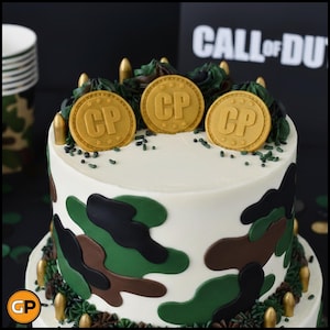 Topos de bolo inspirados em COD