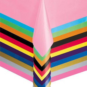 Tovaglia in plastica, tovaglia in PVC, matrimonio, anniversario, compleanno, fidanzamento, baby shower, addii al nubilato, decorazioni per addio al nubilato