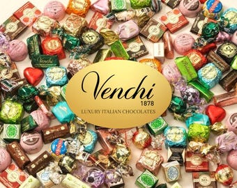 Pick and Mix Chocolate, Venchi Luxury Italian Chocolates, Christmas Chocolate Gift Bag, Birthday, Baby Shower, Hen Do Party, Wedding Favours