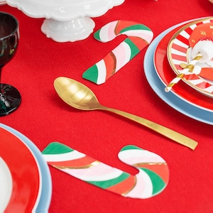 20 Christmas Candy Cane Napkins, Christmas Paper Napkins, Christmas Party Supplies, Christmas Napkins, Holiday Napkins, Christmas Tableware
