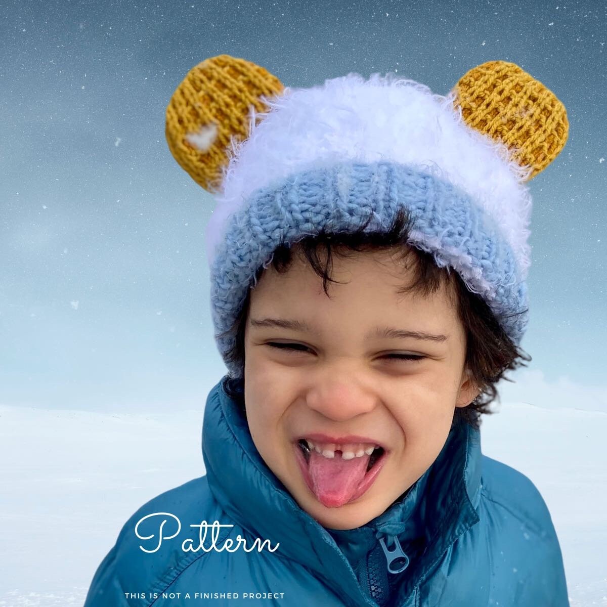 Waffles and Mochi Hat KNITTING PATTERN Yetti Cosplay Hat Etsy