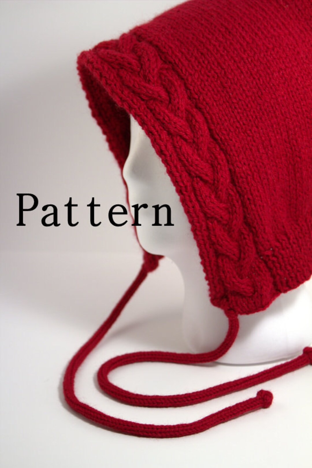 KNITTING PATTERN - Braided Cable Hood - Etsy