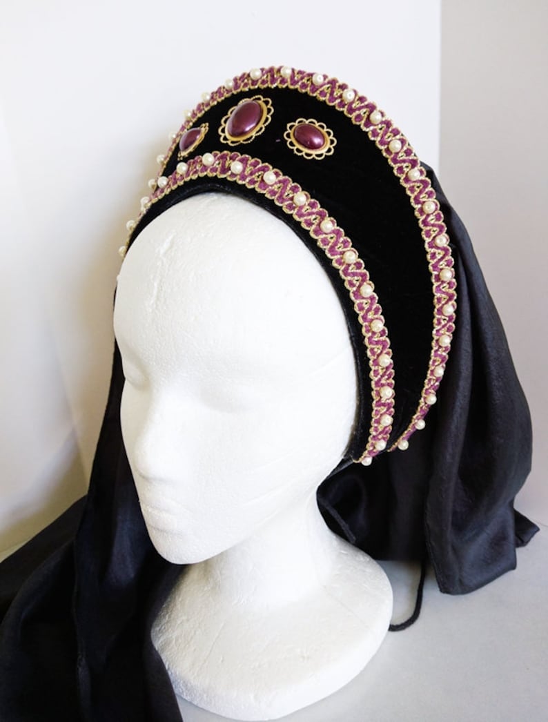 SALE Renaissance French Hood Ready to Ship Renaissance Etsy