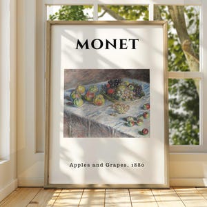 Claude Monet Poster - Monet Watercolour Art Print - Monet Print - Vintage French Home Decor - Famous Art - Impressionism Art - Gallery Art