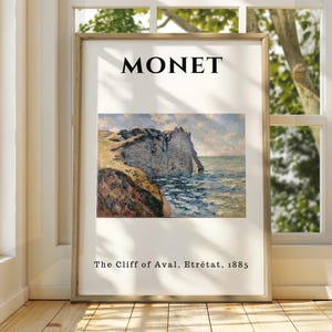 Claude Monet Poster - Monet Watercolour Art Print - Monet Print - Vintage French Home Decor - Famous Art - Impressionism Art - Gallery Art