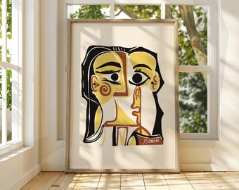 Pablo Picasso Exhibition Poster: Cubism Surrealism Art Print