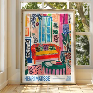 Henri Matisse, Przytulny pokój, Sztuka - Wydruk wystawowy - Wydruk galeryjny - Klasyczny wydruk artystyczny - Sztuka Matisse&#39;a - Wydruk Henri Matisse&#39;a - Sztuka do salonu