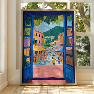 Henri Matisse Style Street Art - Exhibition Print - Gallery Print - Classic Art Print - Matisse Art - Henri Matisse Print - Fauvism Painting