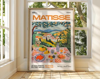 Lámina artística de Henri Matisse - Póster de la exposición 'Picnic'