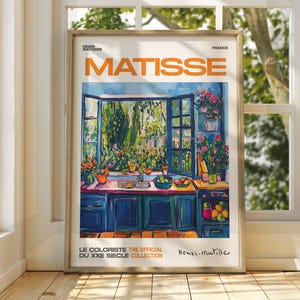 Matisse Kitchen Henri Matisse Kitchen Art Print - Colorful Exhibition Poster - Etsy