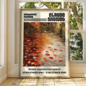 Claude Monet Poster - Monet Watercolour Art Print - Monet Print - Vintage French Home Decor - Famous Art - Impressionism Art - Gallery Art