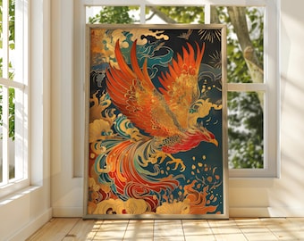 日本の龍の版画 - 国芳の浮世絵 - Etsy 日本