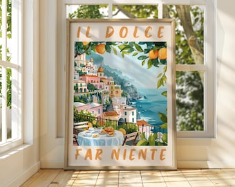 Henri Matisse 'Il Dolce Far Niente' Poster: Italian Coast Kitchen Art
