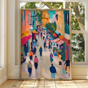 Henri Matisse Style Street Art - Exhibition Print - Gallery Print - Classic Art Print - Matisse Art - Henri Matisse Print - Fauvism Painting