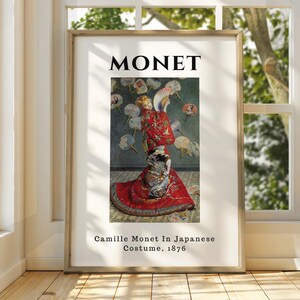Claude Monet Poster - Monet Watercolour Art Print - Monet Print - Vintage French Home Decor - Famous Art - Impressionism Art - Gallery Art