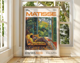 Henri Matisse "Floral Patio" Exhibition Print – Fauvism Gallery Art