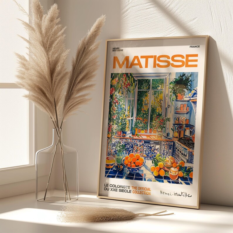 Matisse Kitchen Henri Matisse Kitchen Poster - Exhibition Poster - Gallery Print ...