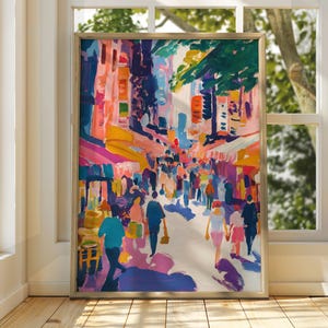 Henri Matisse Style Street Art - Exhibition Print - Gallery Print - Classic Art Print - Matisse Art - Henri Matisse Print - Fauvism Painting