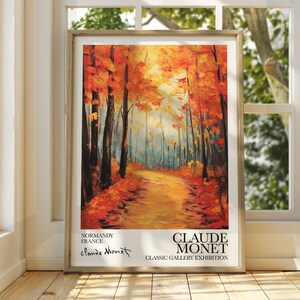 Claude Monet Poster - Monet Watercolour Art Print - Monet Print - Vintage French Home Decor - Famous Art - Impressionism Art - Gallery Art
