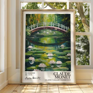 Claude Monet Poster - Monet Watercolour Art Print - Monet Print - Vintage French Home Decor - Famous Art - Impressionism Art - Gallery Art