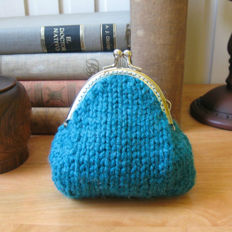 Coin Purse PDF Knitting Digital Pattern, Instant Download, English Instructions image 5