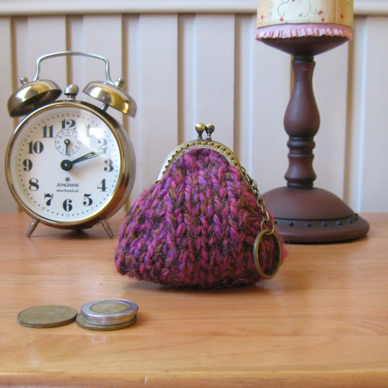 Coin Purse PDF Knitting Digital Pattern, Instant Download, English Instructions image 7