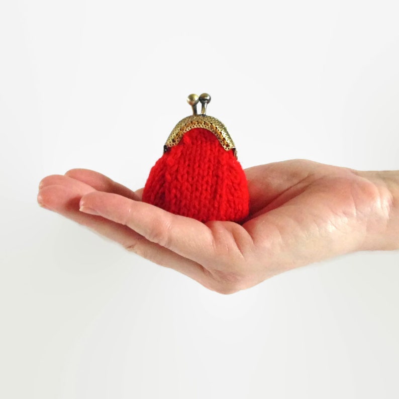Coin Purse PDF Knitting Digital Pattern, Instant Download, English Instructions image 9