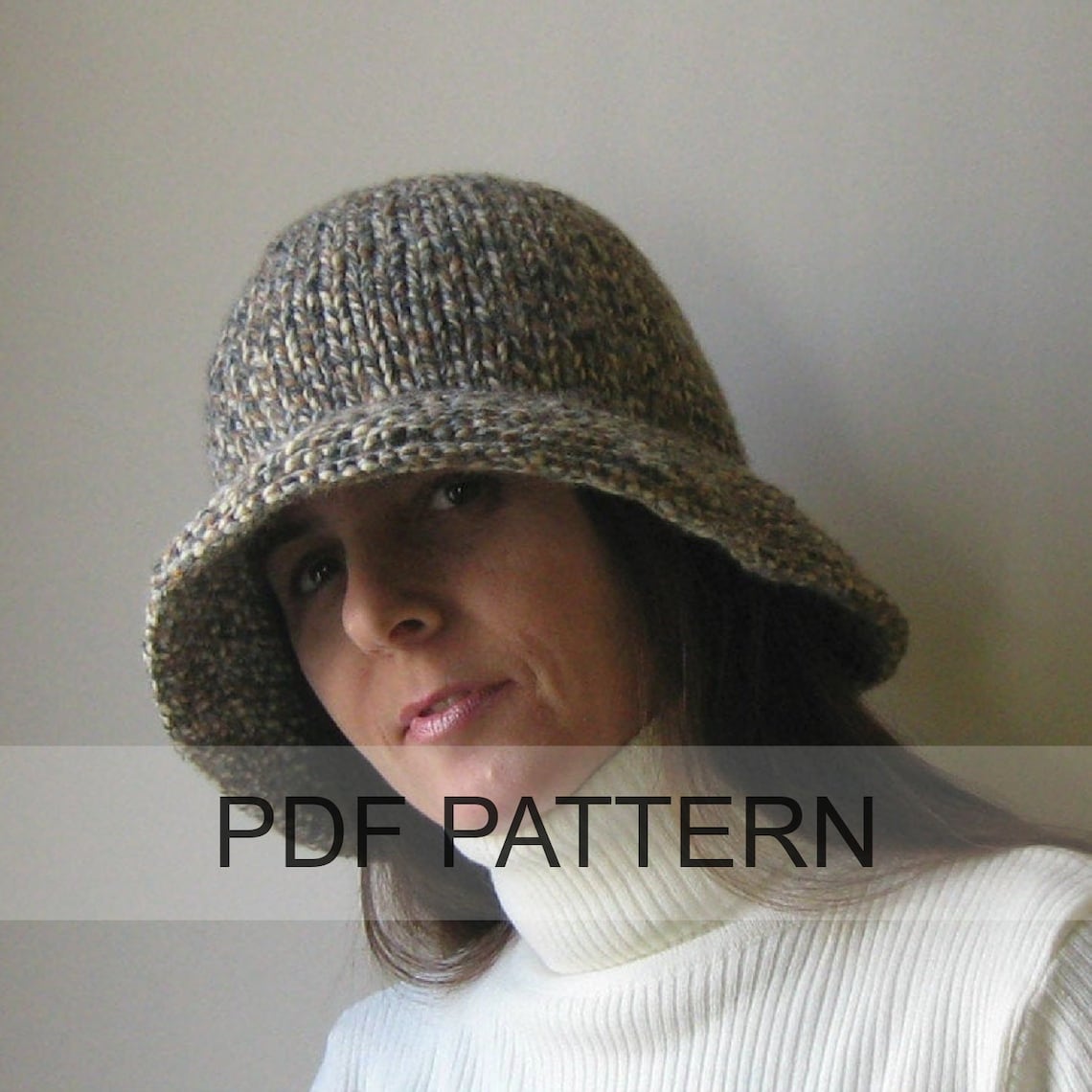 Bucket Hat PDF Knitting Pattern Etsy